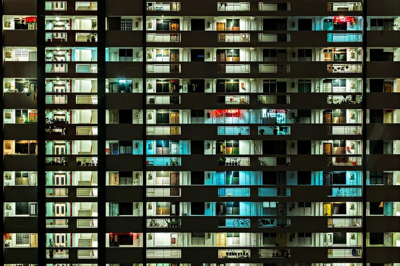 Singapore Futuristic Cityscape